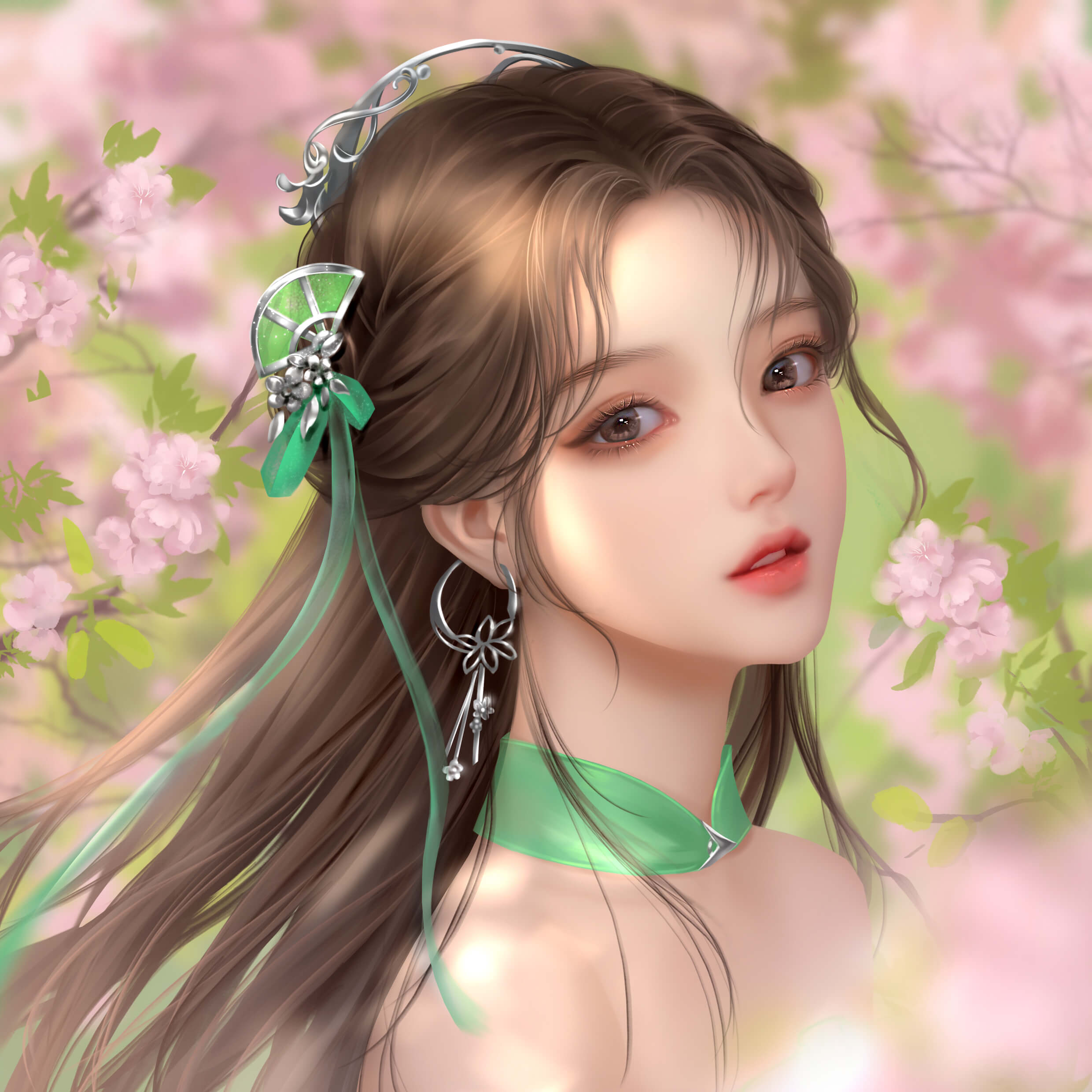 花间少女